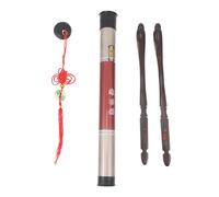 PRETYZOOM Dulcimer Practice Hammers Ebony Bird Design 1 Pair with Bucket for Beginner and Professional Dulcimer Players