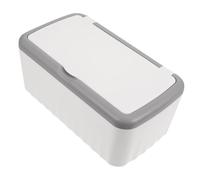 PRETYZOOM Dustproof Wet Tissue Box Cover for Diaper Wipes Dispenser for Living Office Kitchen Bathroom Protects Tissues