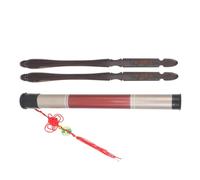 PRETYZOOM Ebony Bird Dulcimer Practice Hammers with Portable Storage Bucket Lightweight Professional Dulcimer Accessories for Beginners and Enthusiasts Ebony Material for Better Performance