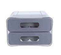 PRETYZOOM Egg Storage Box Plastic Drawer Design for Fridge Shelf Egg Holder for Refrigerator Use