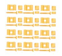 PRETYZOOM Electric Guitar String Clip Replacement Guitar Bridge Clamp Cymbal Clamp Wide Compatibility