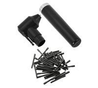 PRETYZOOM Electric Pigment Mixer Stirrer for Artists Color Mixing Tool with Black Sticks in Color Box Prevents Pigment Precipitation for Consistent Paints Blending for Watercolor and Gouache