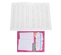 PRETYZOOM Elementary School Mathematics Exercise Book Math Notebook Structured Math Exercises for Work Books for Kindergarteners for School Addition