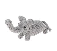 PRETYZOOM Elephant Shaped Dog Chewing Made of Sturdy Cotton Rope, Facilitates Training and Improves Intelligence, for Teeth Cleaning and Chewing Fun for Pets