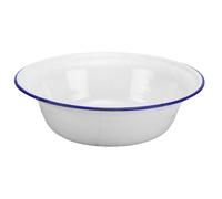 PRETYZOOM Enamel Deep Pie Plate 8.66 Inch Round Oven-Safe Baking Dish for Pies Quiche and Roasting Vintage Style Kitchenware