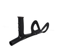 PRETYZOOM Ergonomic Elbow Cane Handle Pp 22mm Pipe Diameter Black Cane Accessory Easy Replacement Comfortable Secure Grip Patients with Mobility Challenges Elderly Individuals