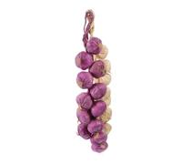 PRETYZOOM Fake Garlic Imitated Garlic Strings Home Decor Wall Hanging Photography Prop Farm Style