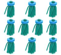 PRETYZOOM Fish Spawning Mops Breeding Kit 10Pcs Soft Sponge Floating Egg Grabber for Aquarium Fry Protection and Breeding Tanks