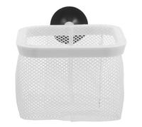 PRETYZOOM Fish Tank Isolation Net Box with Suction Cup for Aquarium Fish Separation, White Net Material Breeding Hatchery Suitable for Secure Attachment and Fry Protection