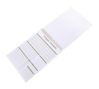 PRETYZOOM Fitness Agenda Notebook Portable Workout Journal Planner Book Fitness Journal for Habit Tracking and Daily Exercise Log with Management Calendar for Personal and Professional Goals