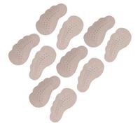 PRETYZOOM Forefoot Cushion Pads 5 Pairs Pigskin High Heel Inserts for Foot Sweat Absorption and Slip Prevention for Shoes Insoles