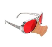 PRETYZOOM Funny Pig Nose Glasses Novelty Party Eyewear for Halloween Birthday and Carnival Events Reusable Costume Accessory for Group Photos Easy to Clean and Maintain