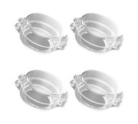 PRETYZOOM Gas Cooker Knob Covers PVC Material Safety Guard 4 Pcs Grease Proofing and Deterring Features for Stove Knobs Home Kitchen Safety