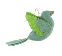 PRETYZOOM Gold Bird Ornament Garden Outdoor Pendant Tree Branch Bird Decor Home Wall Decor Pendant Ornament