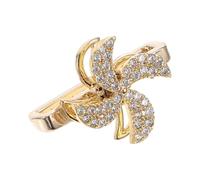 PRETYZOOM Golden Metal Windmill Watch Band Ornament Compatible with Silicone Watch Strap Decorative Charm for Stylish and Fun Smartwatch Accessories