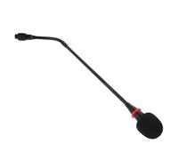 PRETYZOOM Gooseneck Conference Microphone Arm 42cm Flexible Stable Desktop Mic Stand with 3-hole Connector for Online Classes, Office Meetings, Podcasting, and Home Studio Use