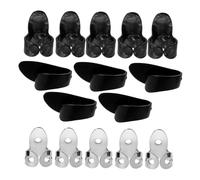 PRETYZOOM Guitar Finger Picks with Thumb and Finger Covers for Banjo Ukulele Bass Acoustic Ergonomic Design with Travel Storage Box for Daily Practice