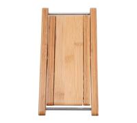 PRETYZOOM Guitar Foot Support Shelf for Practice Performance Bamboo Material in Natural Ergonomic Guitar Pedal Stand for Musicians
