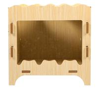 PRETYZOOM Hamster Mining Hamster Digging Interactive Wooden Design Cage Unique Simple Design Workmanship Indoor Or Outdoor Use for Small Pets People Who Have Small Pets