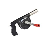 PRETYZOOM Hand Cranking Air Blower Bbq Fire Starter Tool for Camping