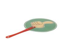 PRETYZOOM Hand Held Sign Paddle Plastic Yes No Right or Wrong Signs Paddles for Answering Questions Classroom Activities Students