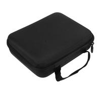 PRETYZOOM Handheld Storage Case and Interphone Black Eva Nylon