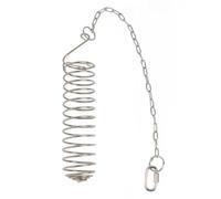 PRETYZOOM Hanging Bird Feeder Bird Fruit Fork Multi-purpose Easy to Carry Stainless Steel Design for Decorating Gardens