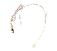 PRETYZOOM Headworn Directional Microphone with Ear-hook, 3-pin Condenser Vocal Mic for Voice Amplifier and Speaker Use, Invisible Over-ear Design for Tour Guiding and Presentations