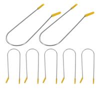 PRETYZOOM Hot Roller Clips Replacement Pins 16Pcs Stainless Steel 2.54Cm Hair Curler Clamp Set for Women and Men Heated Hair Rollers Styling Tools