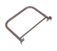 PRETYZOOM Janitorial Cart Handle Replacement - Heavy-Duty Cleaning Trolley Handrail with Trash Bag Holder Mount - Compatible with Housekeeping Utility and Laundry Service Carts