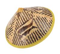 PRETYZOOM Japan Samurai Hat Ninja Bamboo Hat Samurai Cosplay Knight Cap Chinese Style Cone Hat Hat Oriental Asian Hat Straw Hat Farmer Hat for Cosplay Party Hat Photo Props