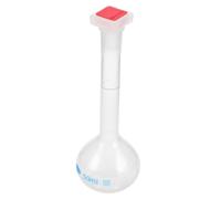 PRETYZOOM Lab Volumetric Measuring Flask High Neck Accurate Liquid Sampling Bottle Chemical Storage Container for Chemistry Biology Medicine Portable Compact