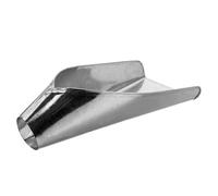 PRETYZOOM Large Wide Mouth Iron Funnel Food Packaging Tool for Accurate Quantification in Shop