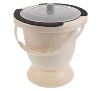 PRETYZOOM Leak-Proof Plastic Urinal Bottle with Odor Prevention Lid, Lightweight and Discreet Travel Urinal Bucket for Elderly Patients, Suitable for Home Care and Outdoor Use