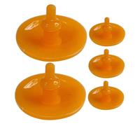 PRETYZOOM Leakproof Silicone Sealing Stopper for Lunch Box Air Hole, Insulated Food Container Airtight Plug, Universal Bento Box Vent Valve Replacement, 5pcs Set for Travel and Food Storage