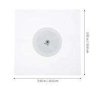 PRETYZOOM LED Cup Holder Lights LED Coasters Colorful Acrylic Bright and Practical Luminous Coaster for Bar Cocktail Party