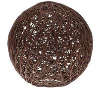 PRETYZOOM Light Cover 15Cm Diameter Brown Paper Lampshade Easy to Install for Study and Home Decoration