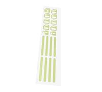 PRETYZOOM Luminous Switch Sticker for Car Interior Glow Dark Car Accessories Decorative Glowing Sticker for Unused Buttons