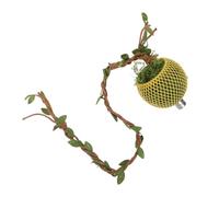 PRETYZOOM Magnetic Cave Hide Tree Vine Design Ventilated Metal Hideout for Vivarium Mesh Habitat, Tarantulas and Tree Frogs