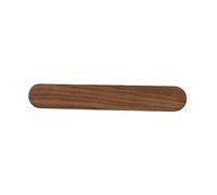 PRETYZOOM Magnetic Wooden Key Holder 15.5cm Black Walnut Stylish Fridge Magnet Key Hook Organizer for Home and Office