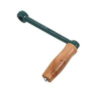 PRETYZOOM Manual Meat Grinder Handle with Ergonomic Wooden Grip Low Noise Crank for Quiet Home Use Heavy Duty Replacement Hand Crank Compatible with Multiple Meat Grinder Models for