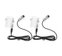 PRETYZOOM Manual Push Switch Wired Plastic Controller 2pcs for Industrial Dispenser, 3 Pin Compact and Lightweight Design Compatible with Fluid Dispensing Machines and Glue Dispensers
