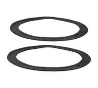 PRETYZOOM Meat Grinder Washer Rubber Anti-Slip Ring Reduces Vibration 2pcs Replacement Mincer Accessory for Home Kitchen and Commercial Grinders for Food Prep