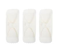 PRETYZOOM Menstrual Cotton Pads Reusable 3pcs Washable Breathable Leakproof Sanitary Napkins for Women During Period
