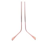 PRETYZOOM Metal Glasses Arms Replacement Temples with Fashionable Style and Easy Installation for Eyeglasses Frame Repair
