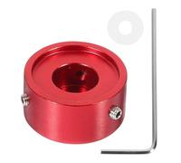 PRETYZOOM Metal Guitar Effects Pedal Footswitch Cap Red Single-piece Potentiometer Knob for Electric Guitar Amplifier Accessories