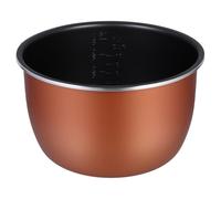 PRETYZOOM Metal Inner Pot 5L Capacity For Pressure Equipment Smooth Surface Material For Thermal Conduction Container Unit For Various Preparation Tasks In Different Devices
