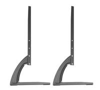 PRETYZOOM Metal Stable Steel Construction Tv Stand Replacement Base for 40-70 Inches Tvs with Adjustable Triangle Support Design, Easy Installation for Home and Store Use