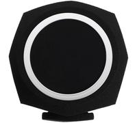 PRETYZOOM Microphone Sponge Cover Noise Cancelling Sponge Acoustic Microphone Cover Black 7.86X7.66X6.48In Capture Pure Human Sound for Indoor Recording