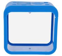 PRETYZOOM Mini Fish Tank Small Aquarium with 5 Colour Changing LED Light Breeding Box for Boys and Desktop Decoration